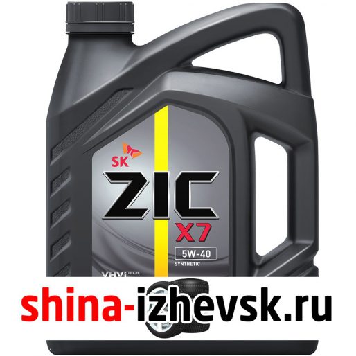 Моторное масло для автомобиля Zic X7 5W40 4л. в Ижевске